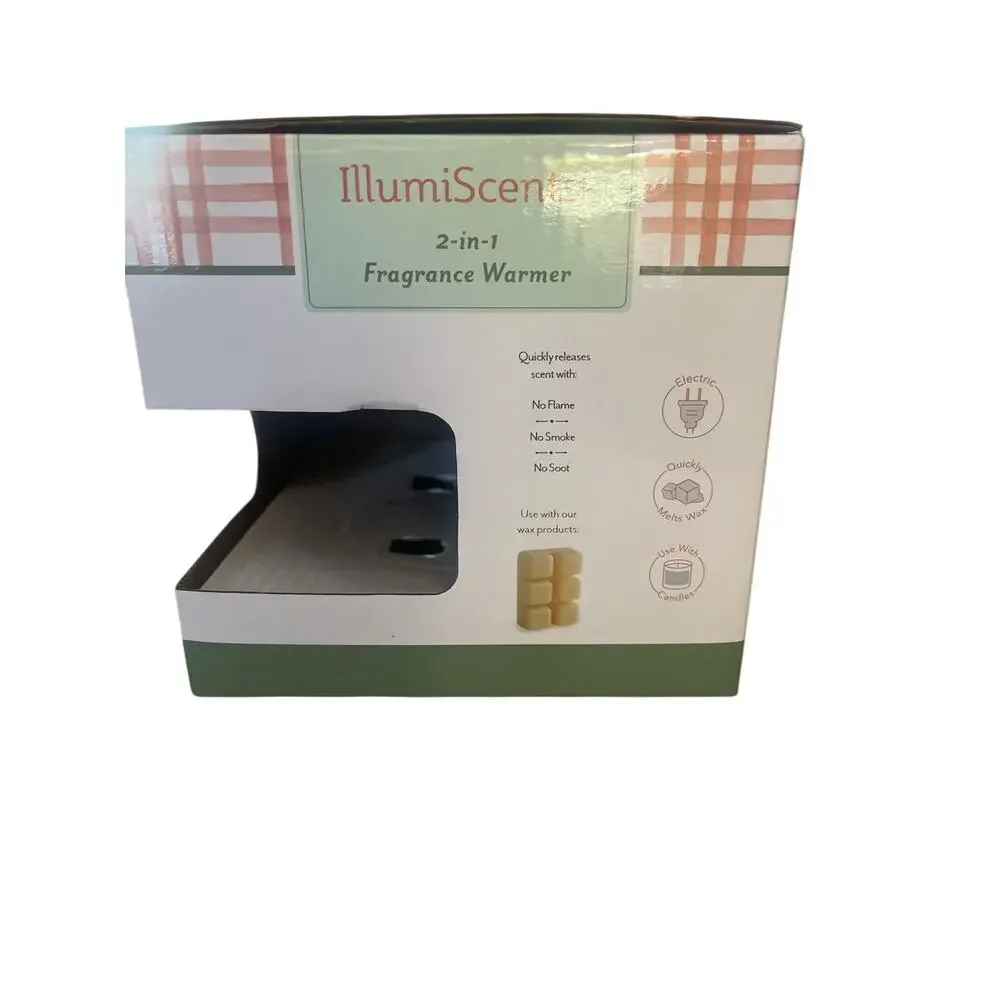 New IllumiScents HO HO HO 2 in 1 Fragrance Warmer